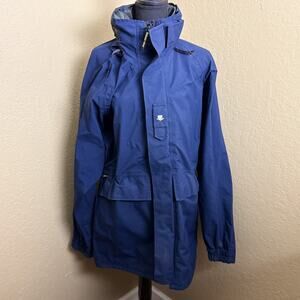 Propper Gore-Tex Foul Weather Parka II Navy Blue Hooded Rain Jacket M/L
